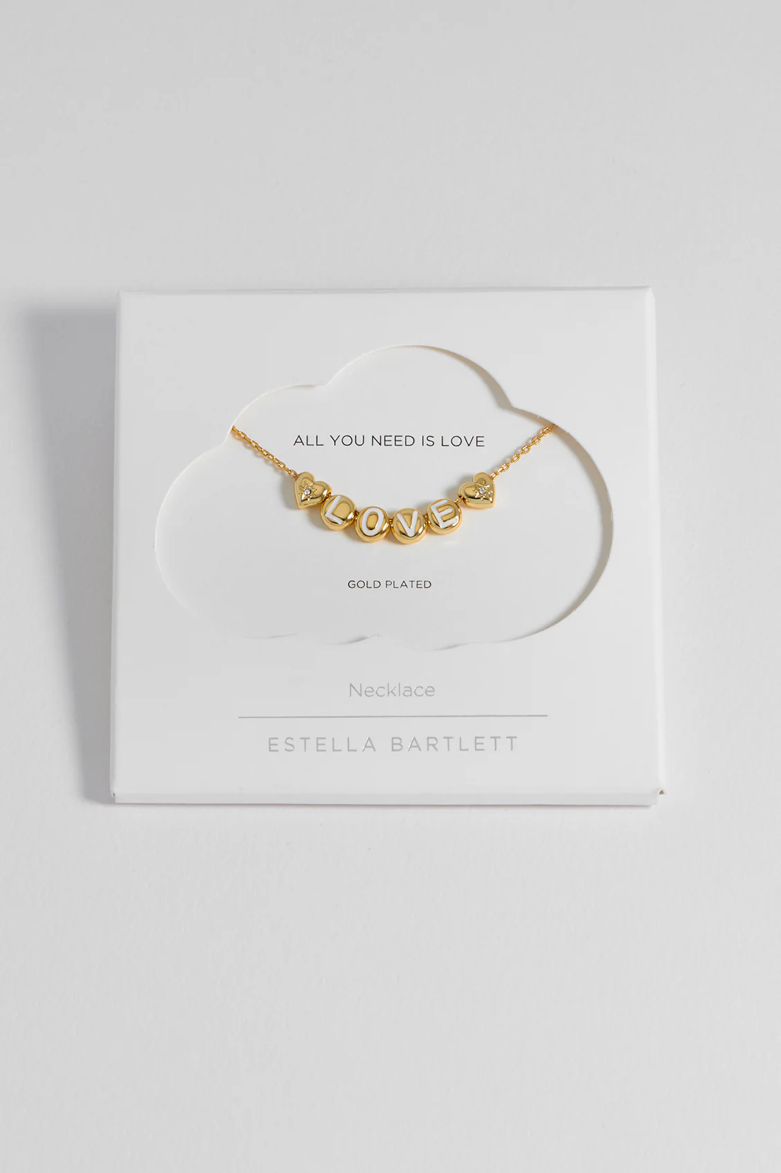Love Letter Bead Necklace
