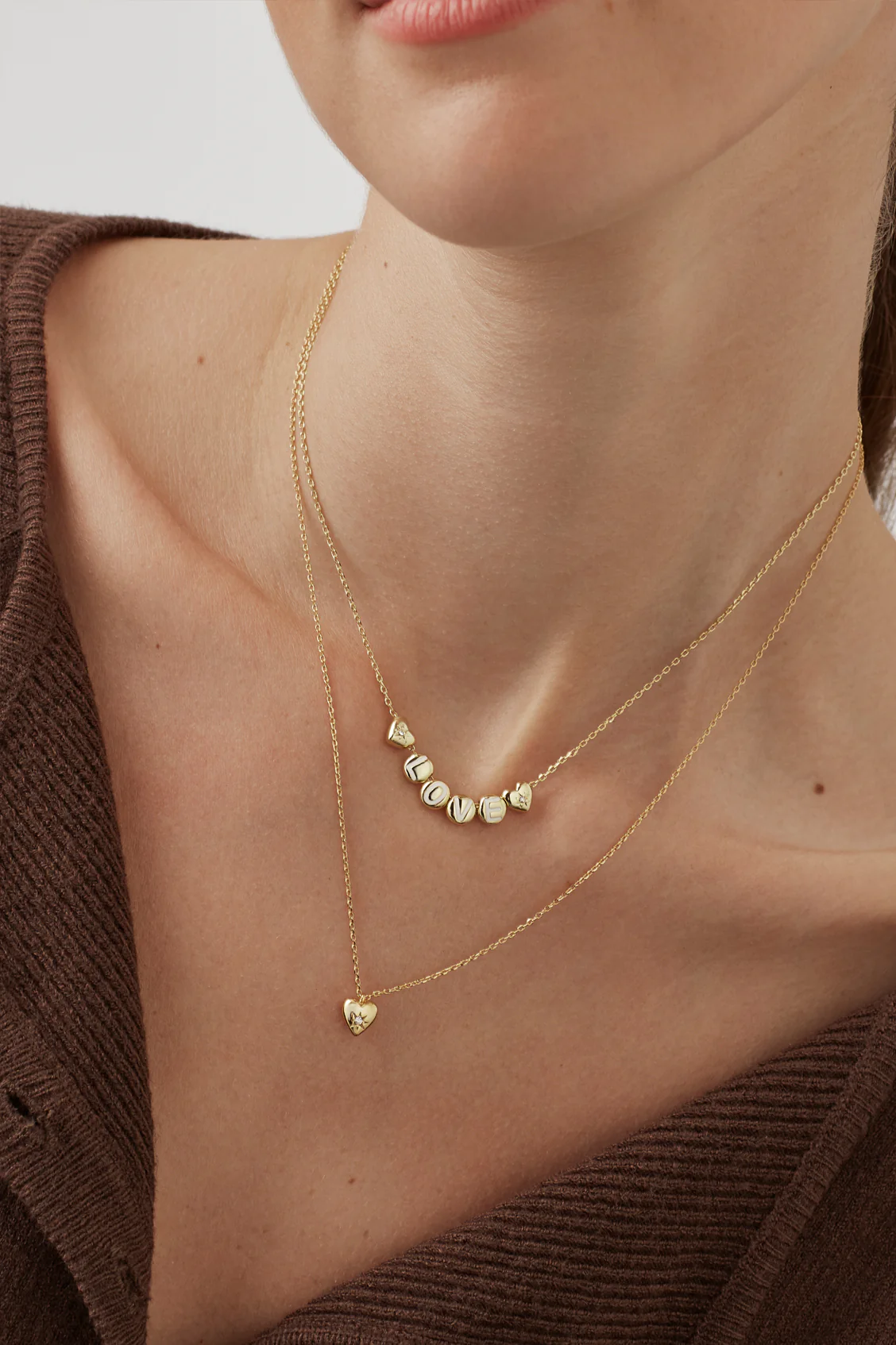 Love Letter Bead Necklace - Image 2