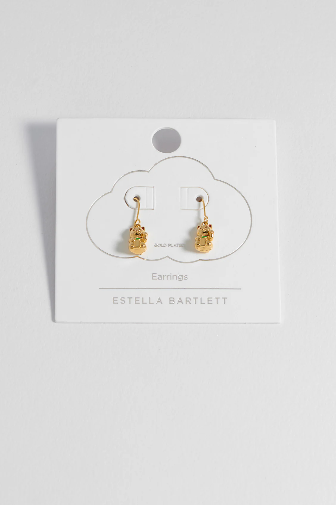 Lucky Cat Hook Earrings - Image 6