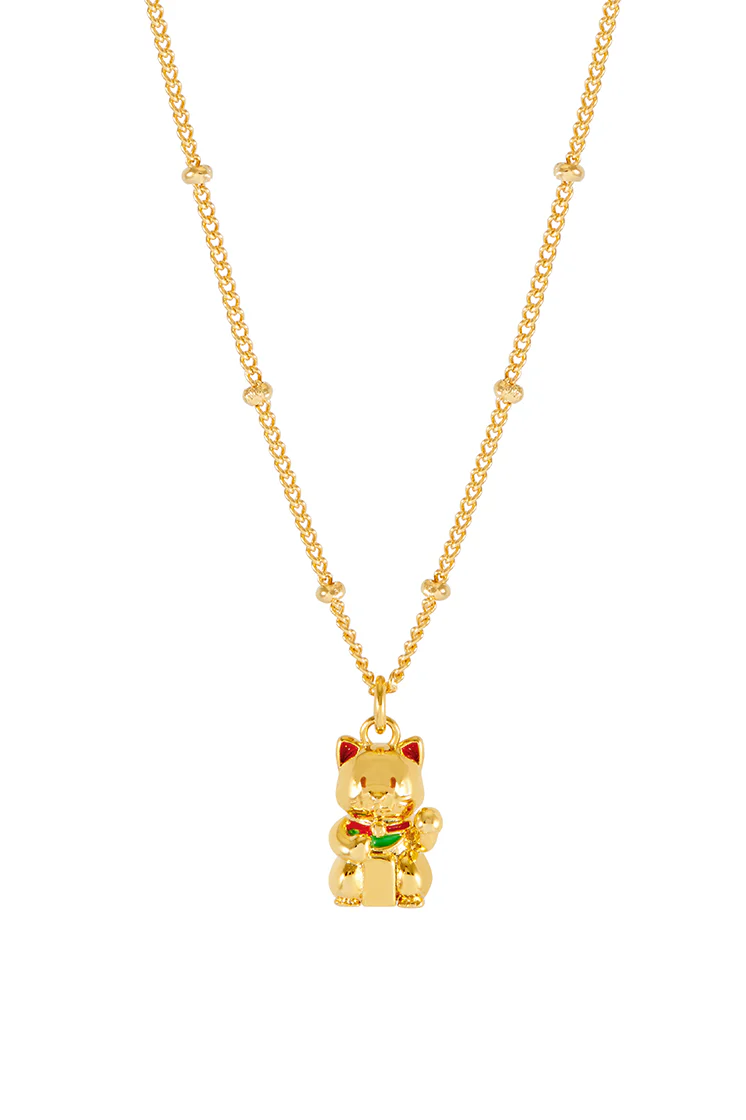 Lucky Cat Necklace - Image 3
