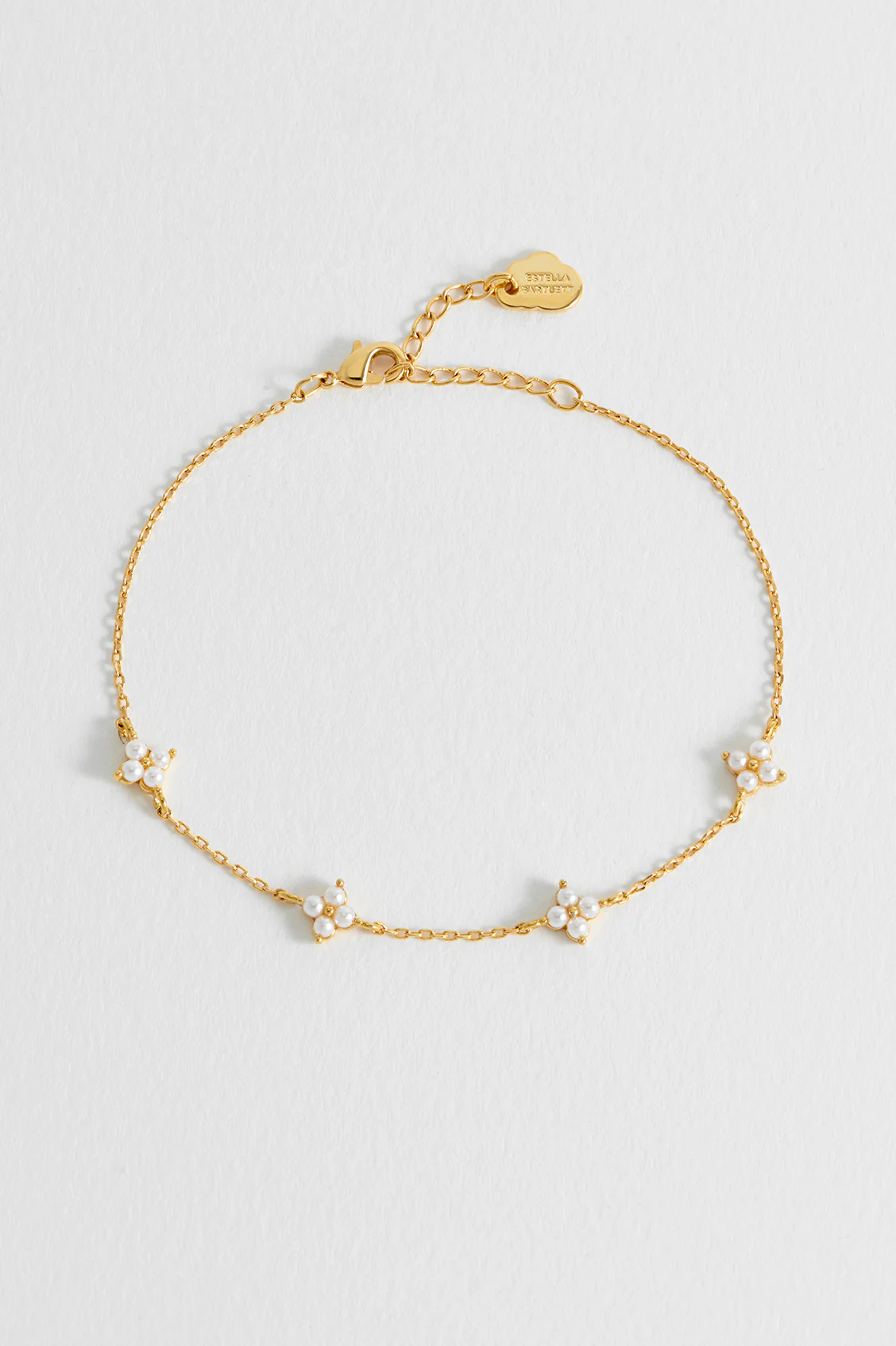 Mini Pearl Flower Bracelet - Image 4