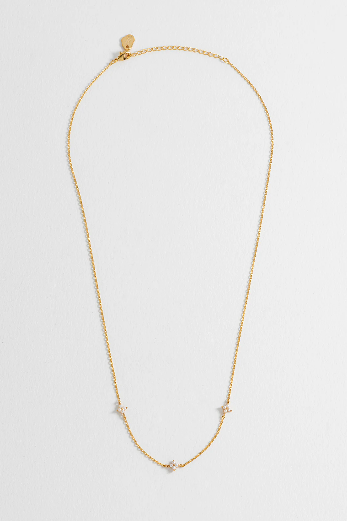 Mini Pearl Flower Necklace - Image 6