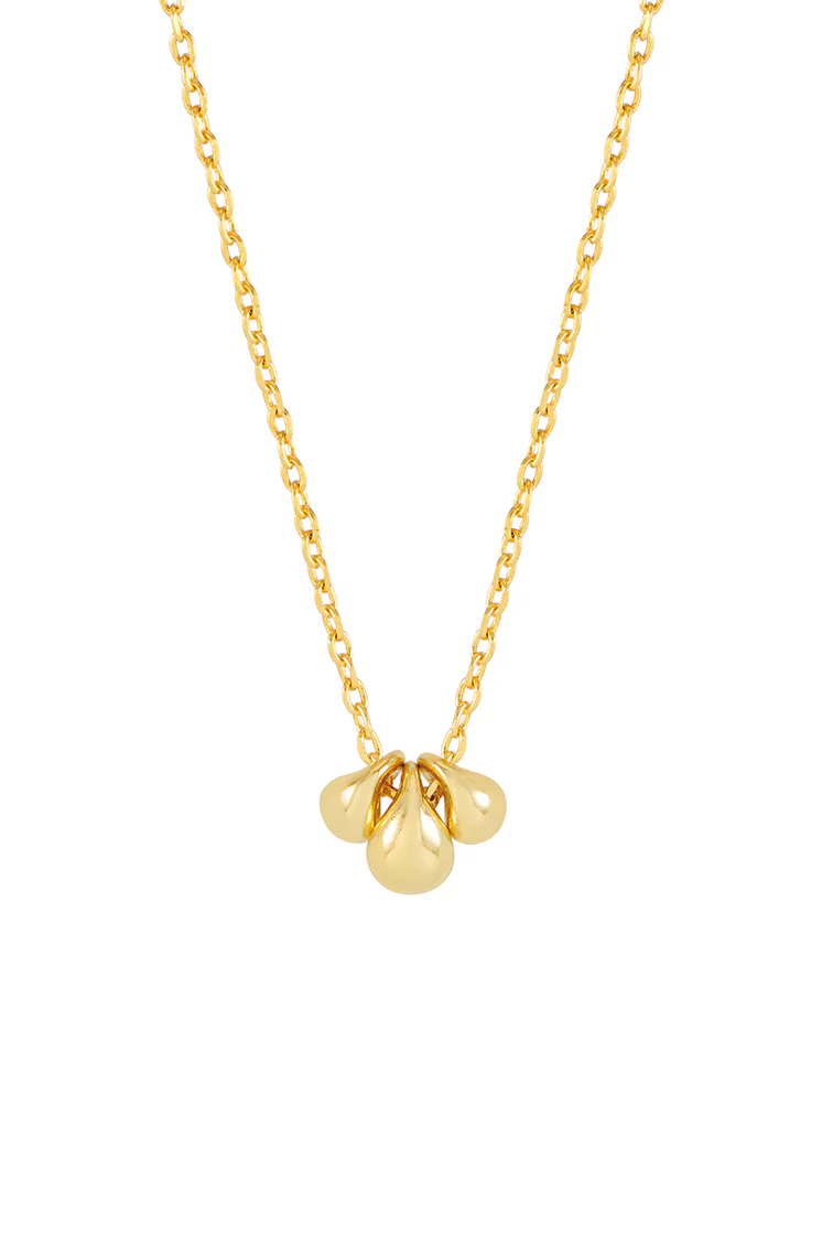 Mini Tiered Droplet Necklace - Image 3