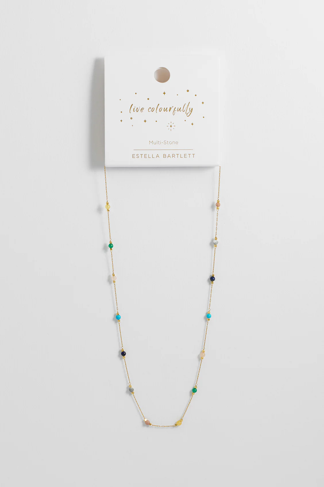 Wellness Mixed Gemstone Bead Necklace - Image 6
