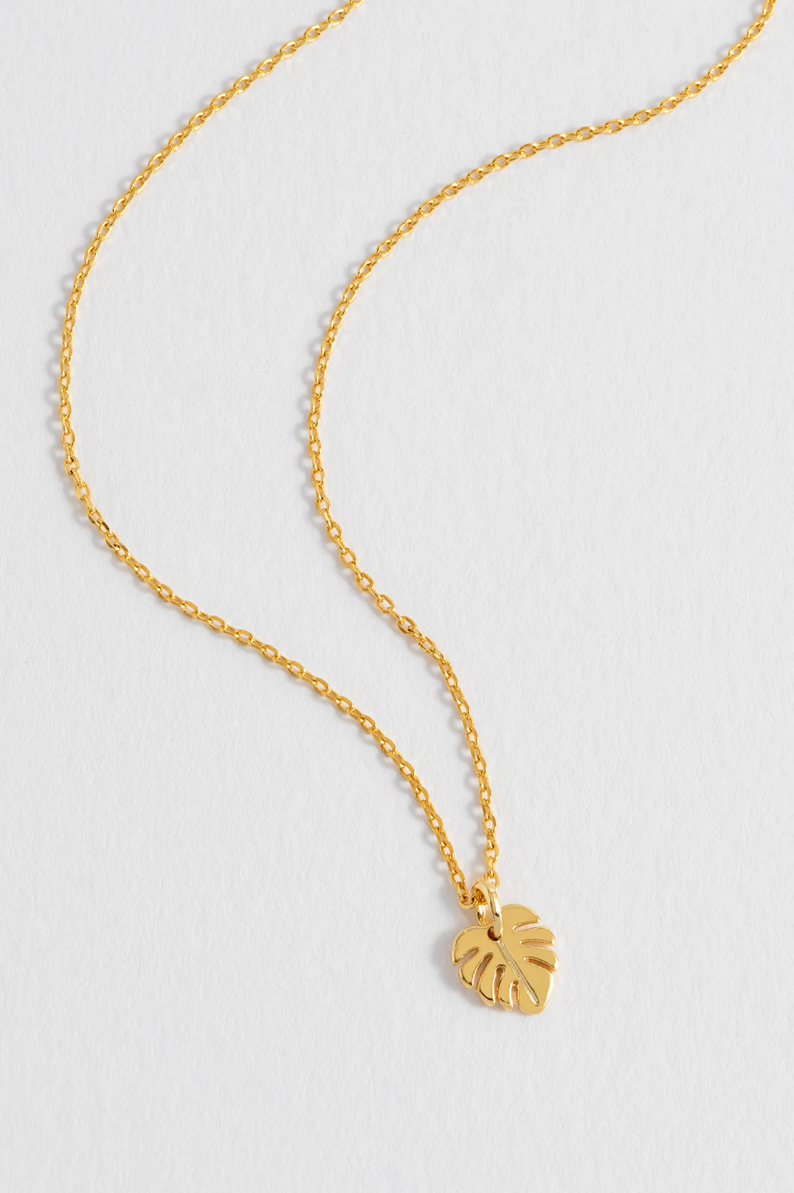 Monstera Leaf Necklace - Image 4
