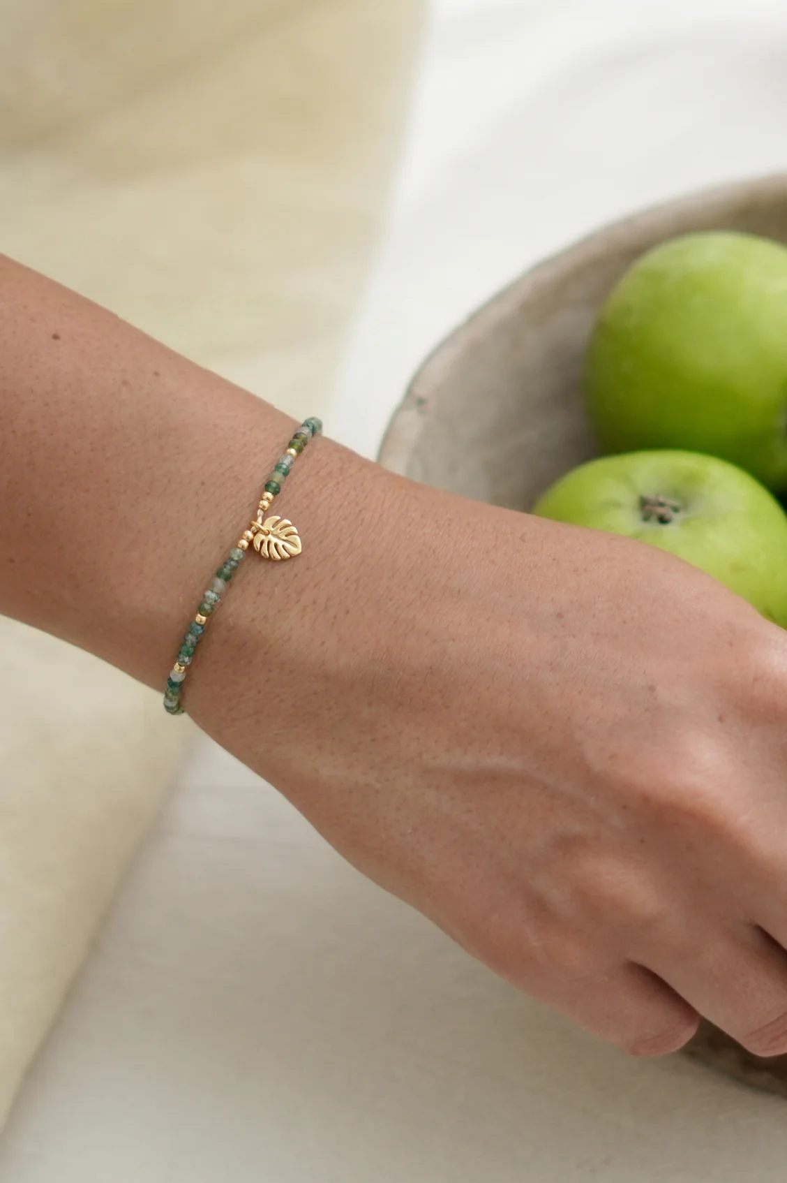 Monstera Leaf Amelia Bracelet - Image 2