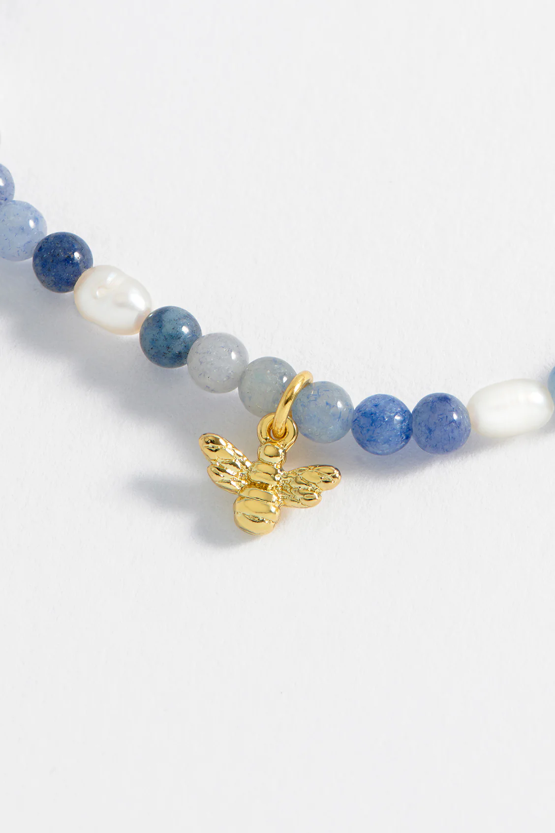 Gemstone Pearl Bee Bracelet - Image 5