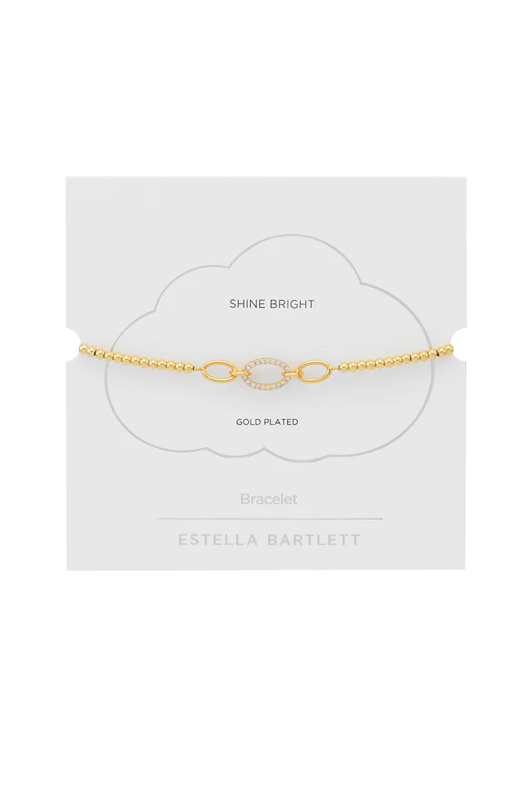 Oval Link CZ Louise Bracelet - Image 3