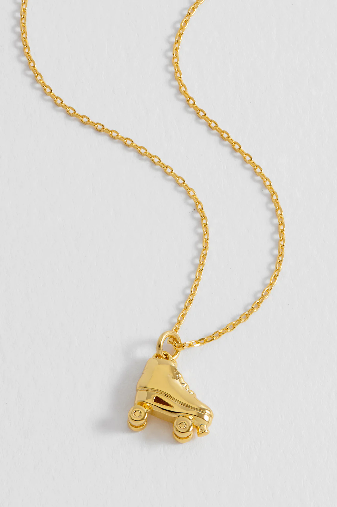 Pave Roller Skate Necklace - Image 4