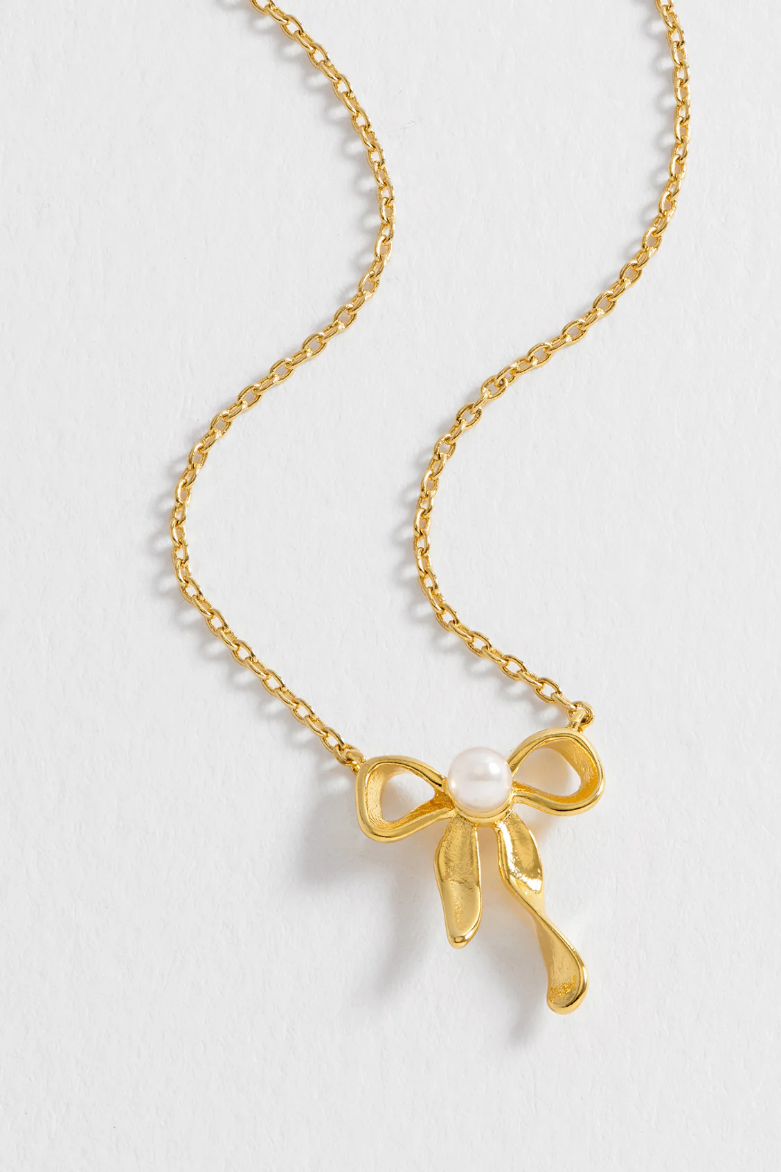 Pearl Bow Necklace - Image 4
