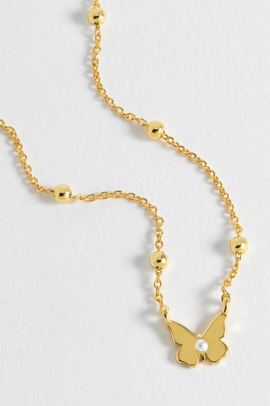 Pearl Butterfly Necklace - Image 6