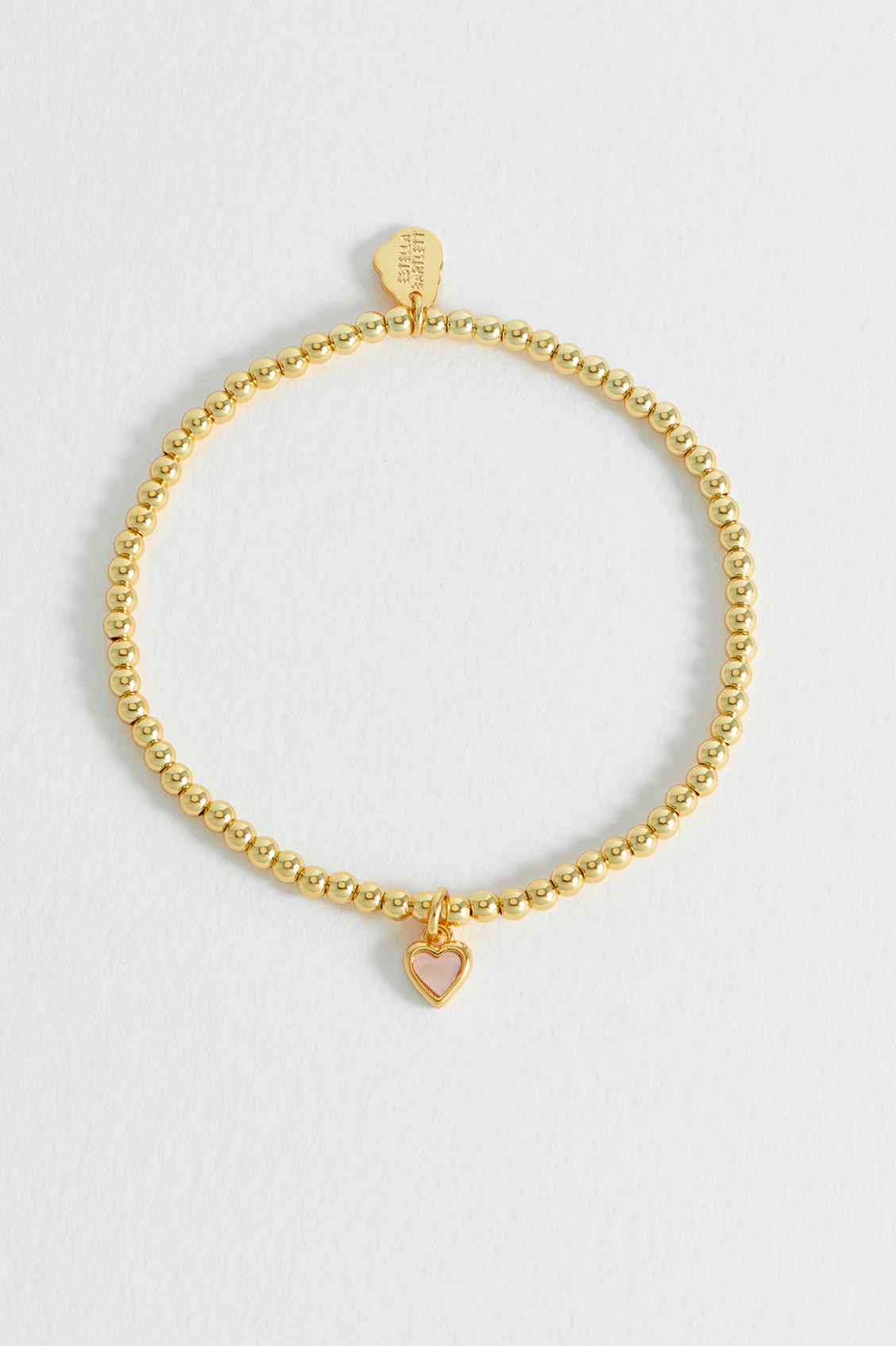 Pink Pearl Heart Bracelet - Image 5