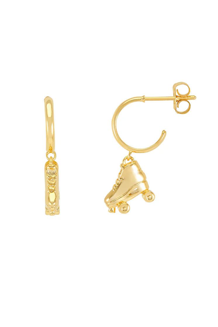 Rollerskate Hoop Earrings - Image 3