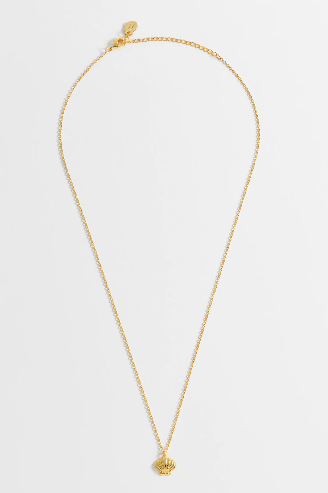 Scallop Heart Pendant Necklace - Image 6