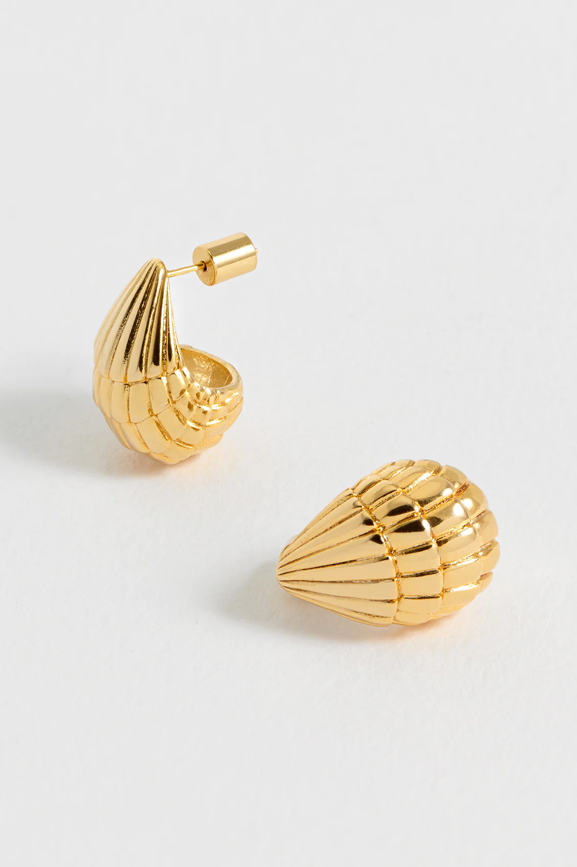 Seashell Teardrop Earrings - Image 4
