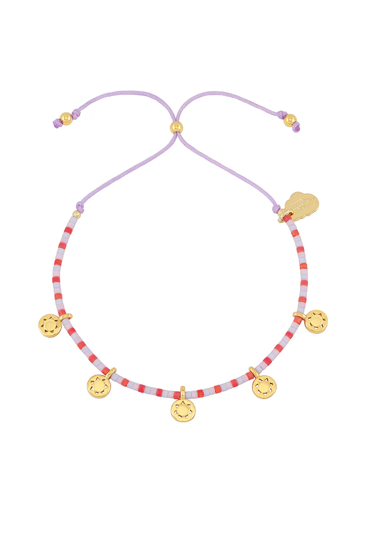 Sun Charm Miyuki Bracelet - Image 3