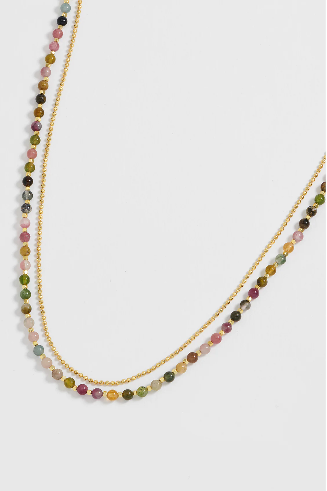 Gemstone Duo Necklace - Image 6