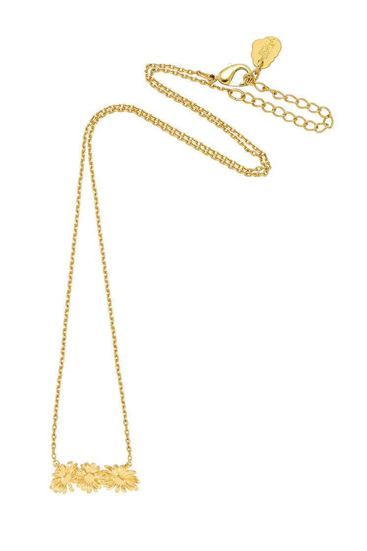 Trio Daisy Necklace - Image 3