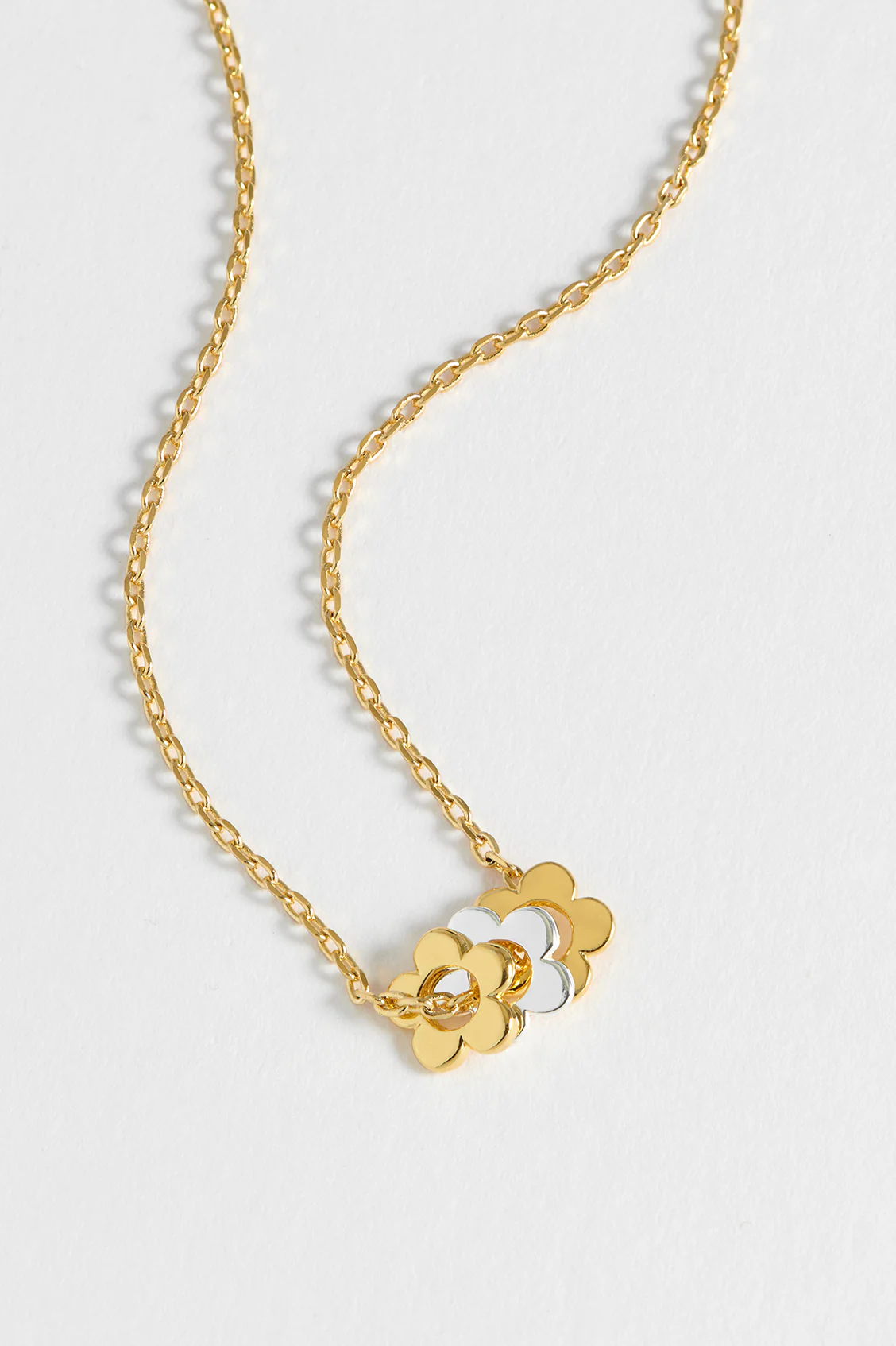 Trio Flower Necklace - Image 5