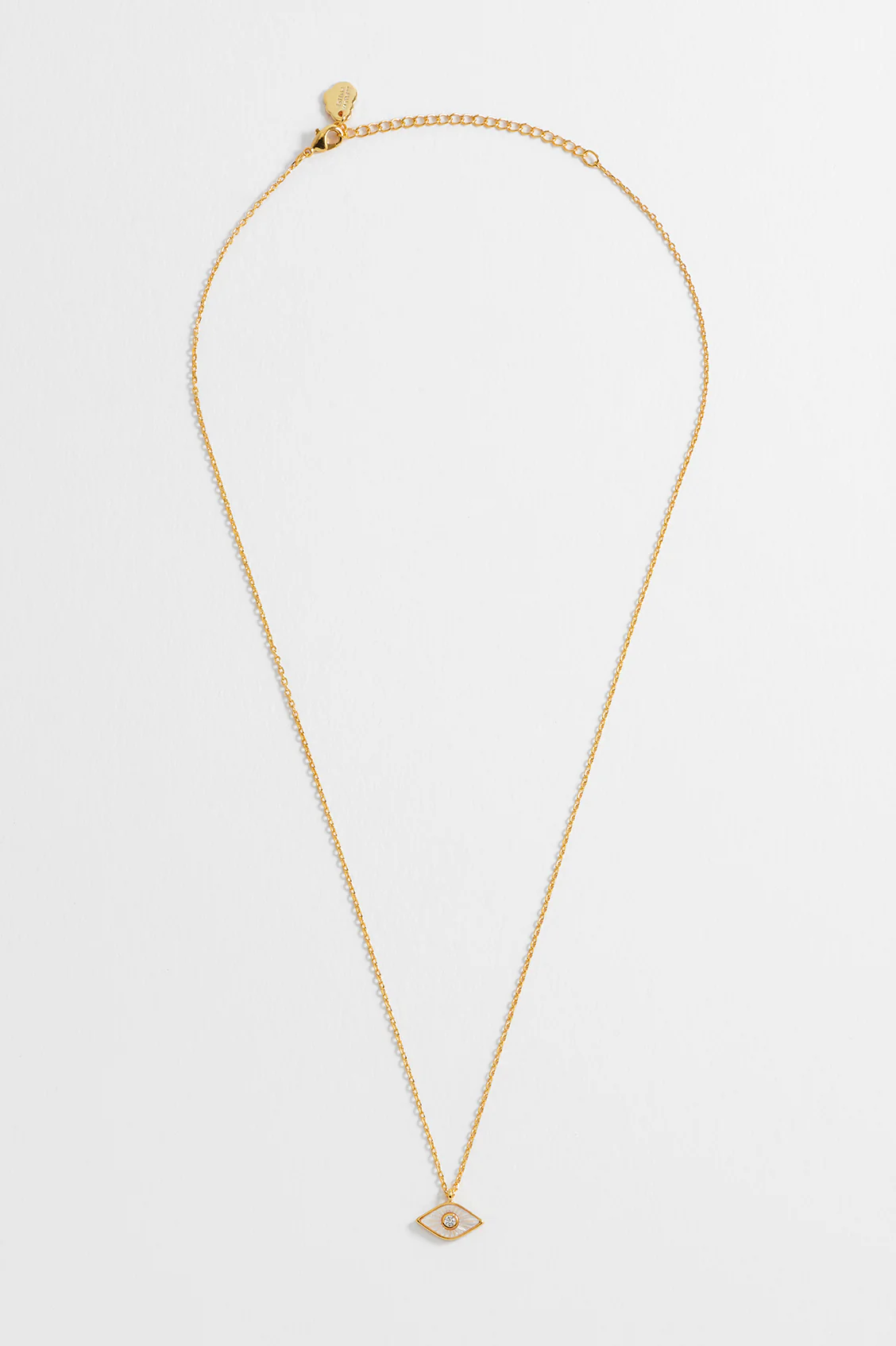 Pearl Evil Eye Necklace - Image 5