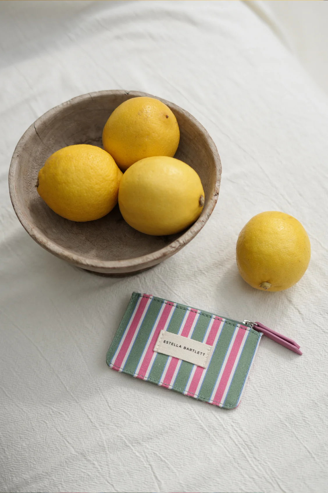 Green Stripe Card Purse - Image 2