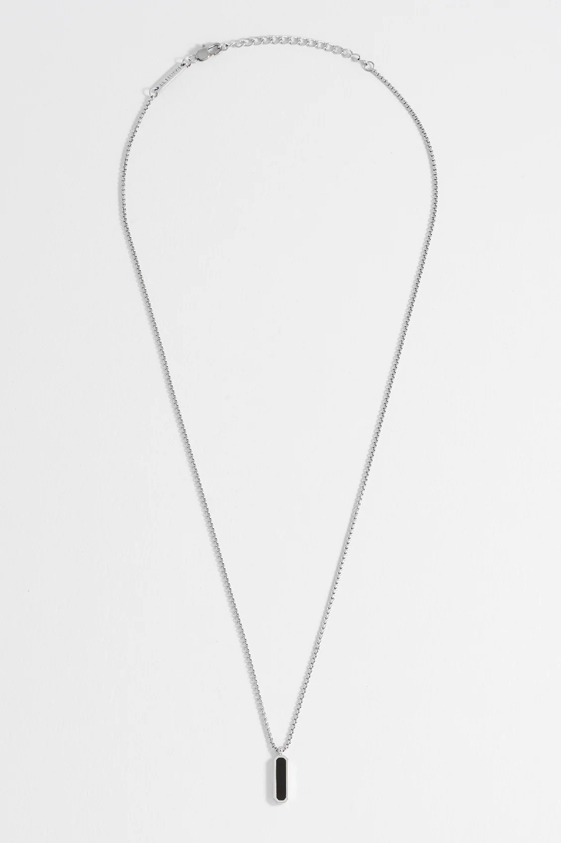 Men's Gemstone Tag Pendant Necklace - Image 5