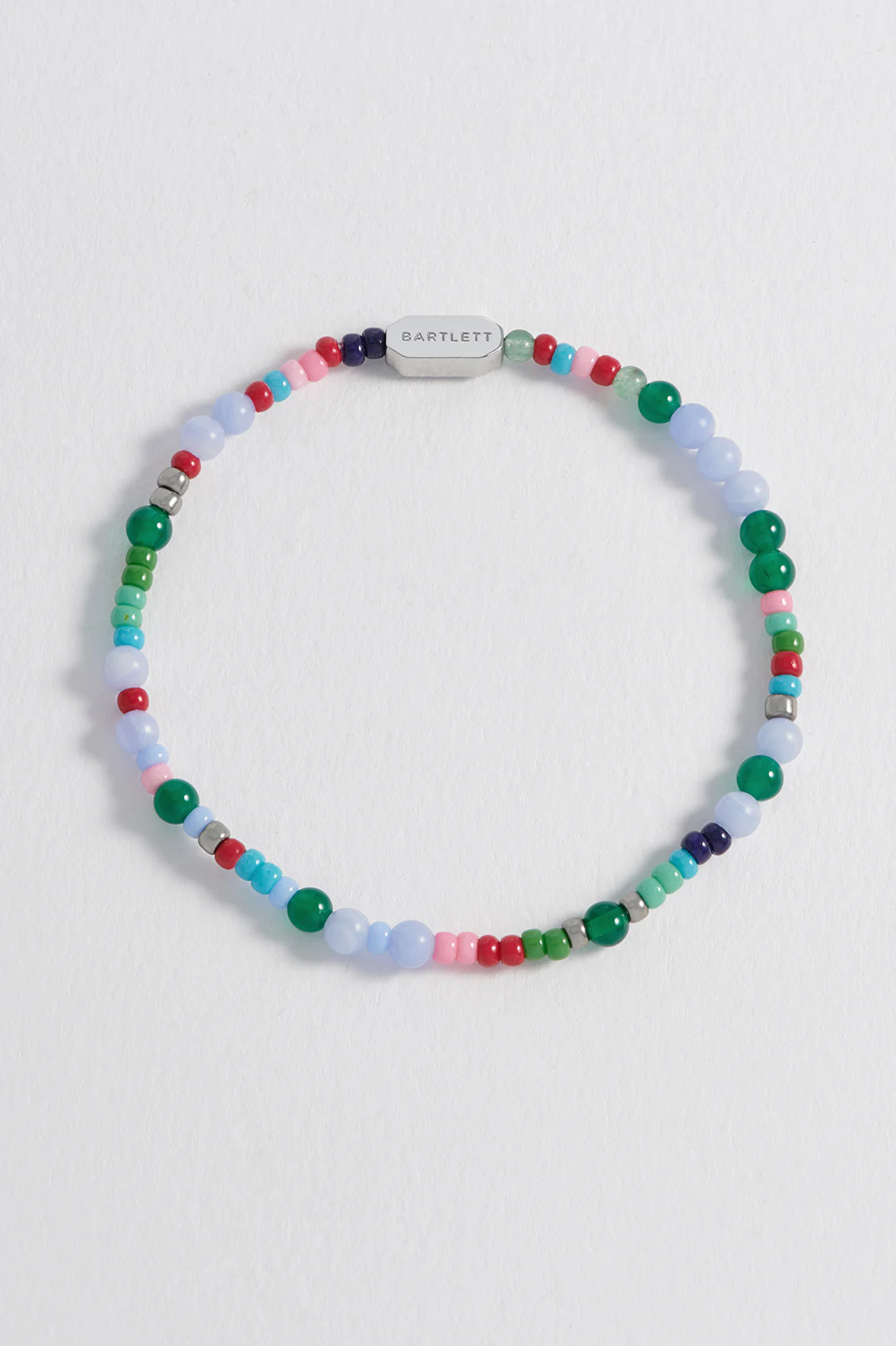 Men's Mixed Bead Stretch Bracelet