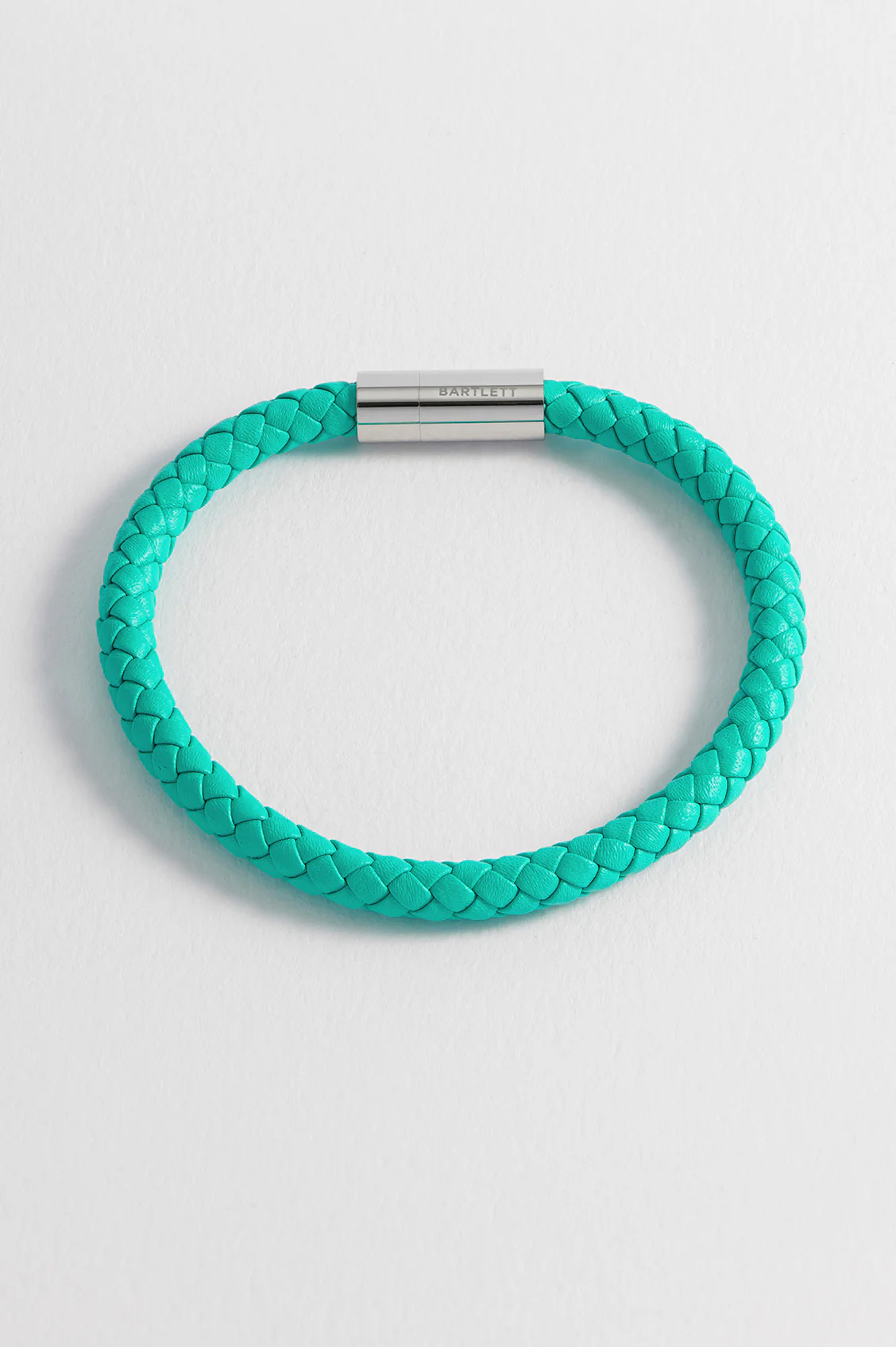 Men's Leather Single Plaited Wrap Bracelet