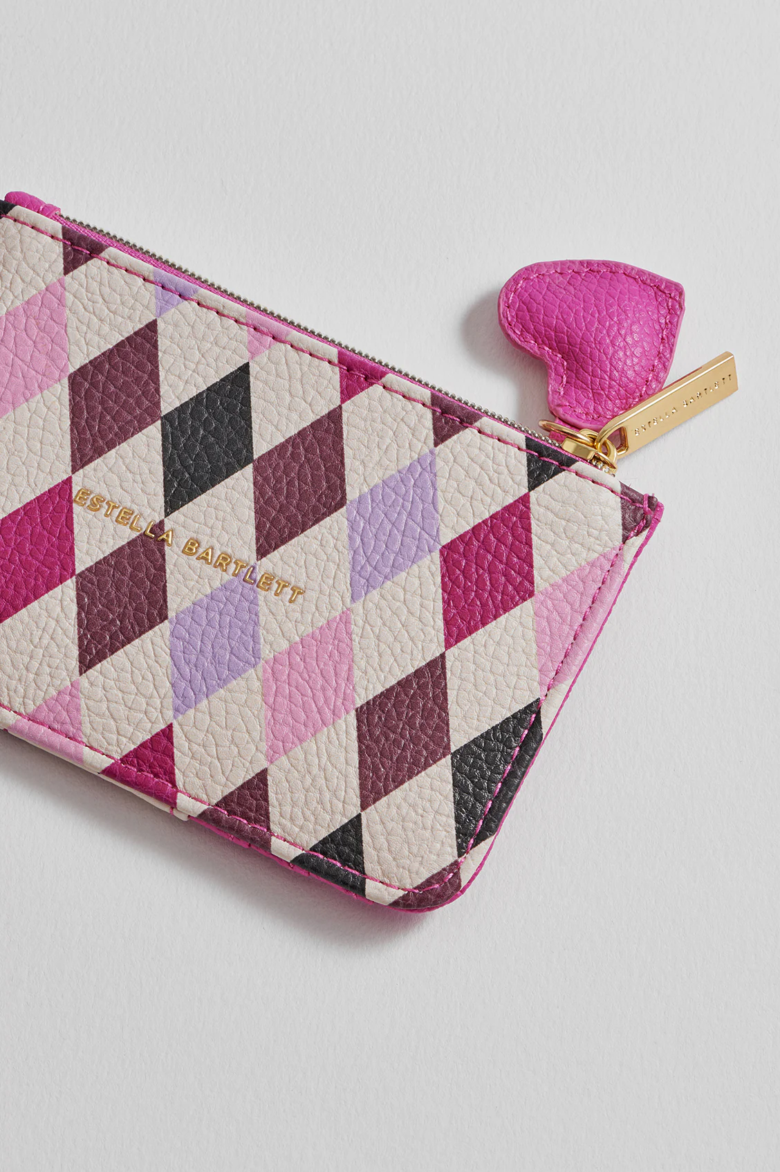 Harlequin Print Card Purse - Image 4