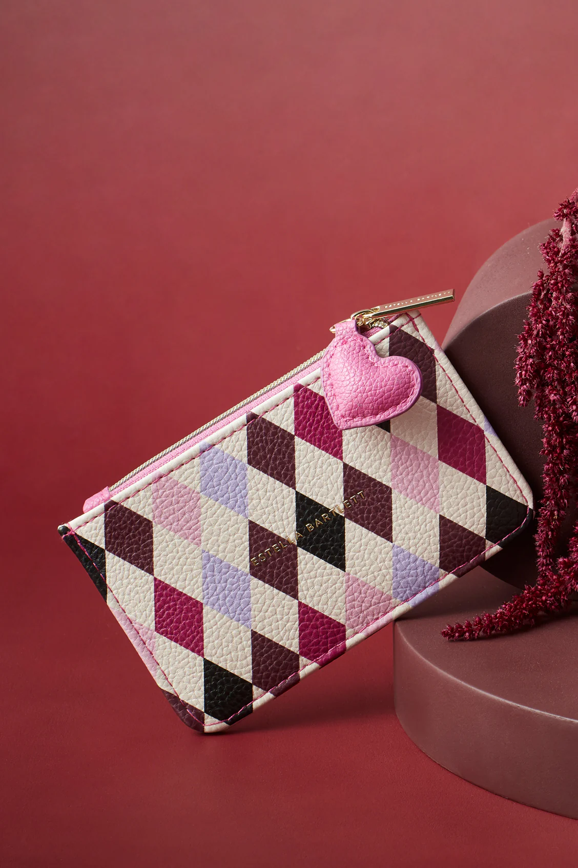 Harlequin Print Card Purse - Image 5