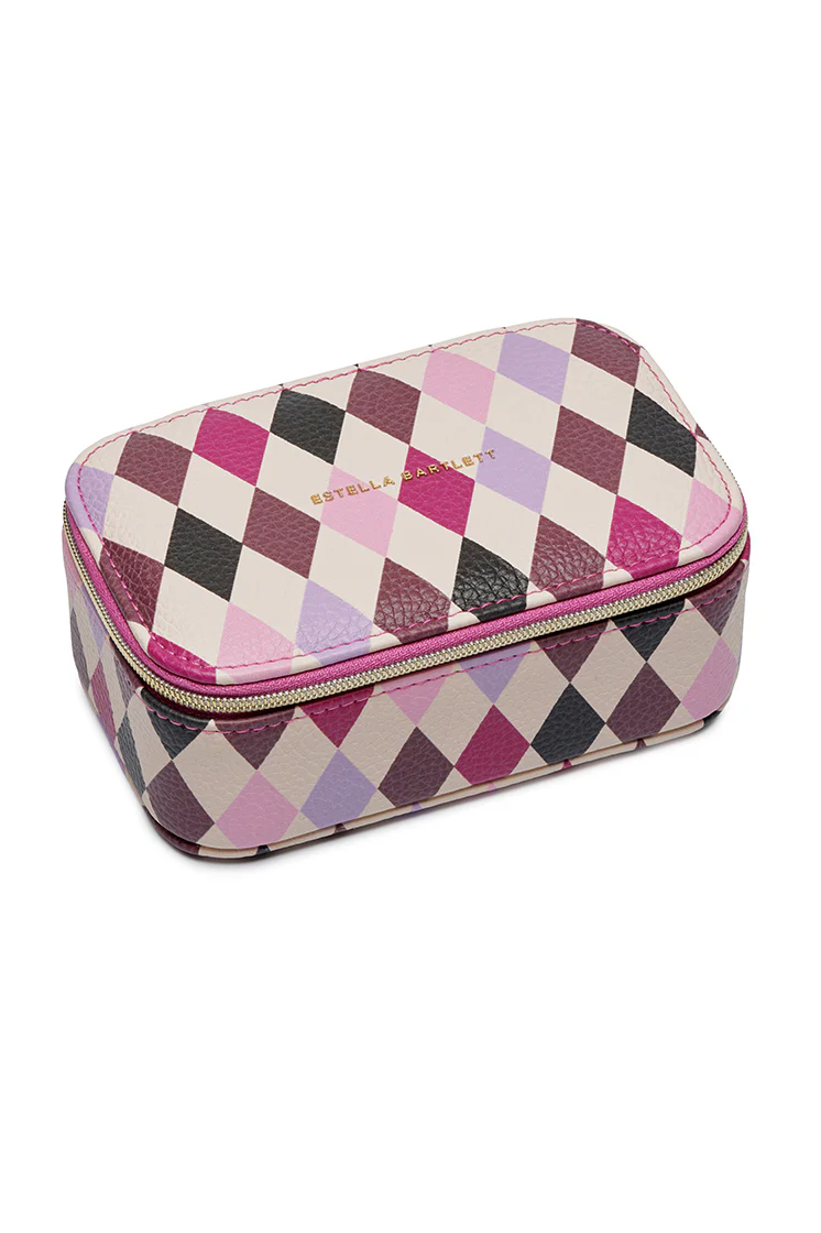 Harlequin Print Mini Jewellery Box - Image 8