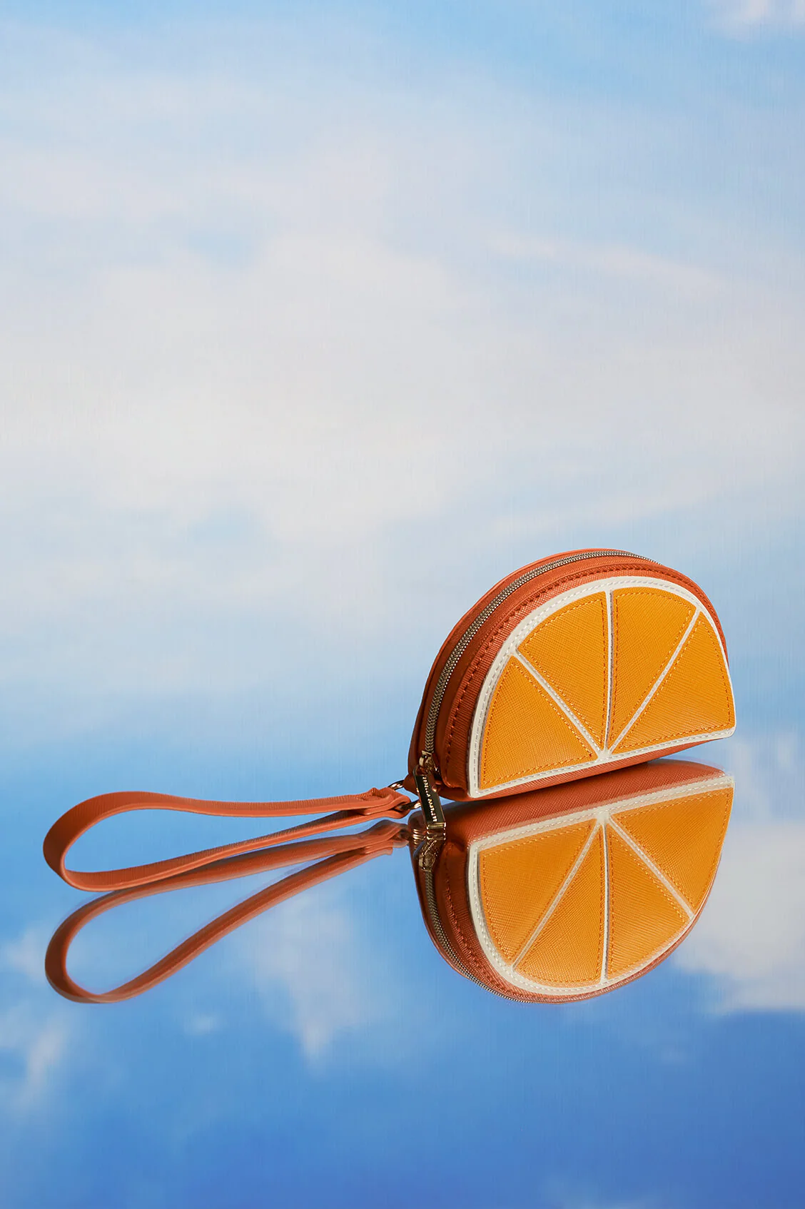 Orange Slice Applique Purse - Image 2