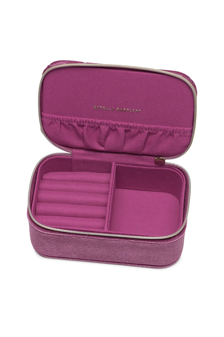Quilted Lid Mini Jewellery Box - Image 3