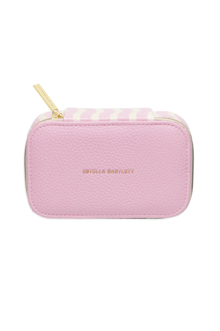 Pink Wiggle Print Mini Jewellery Box - Image 3