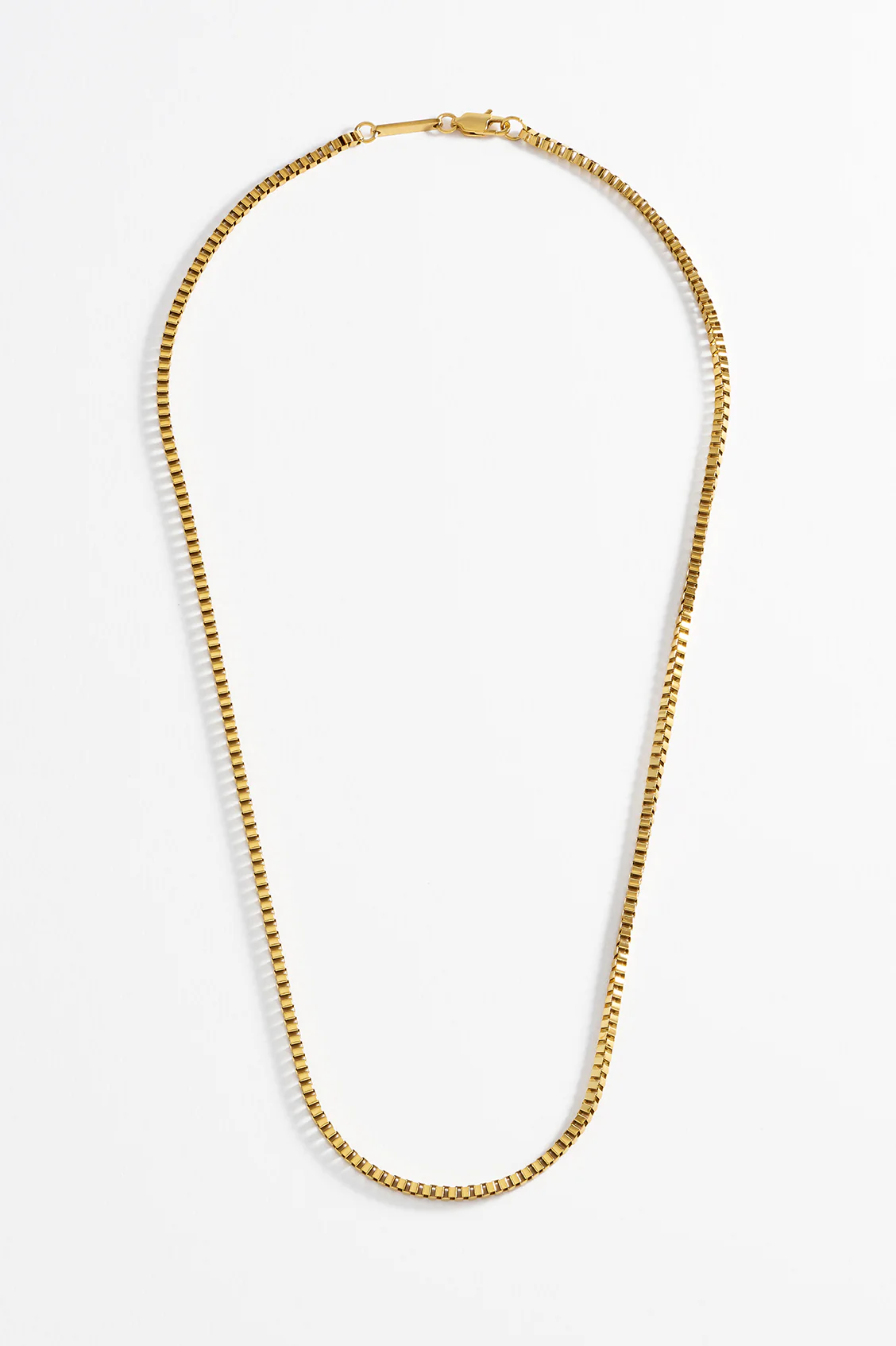Men's Box Chain Necklace - Image 4