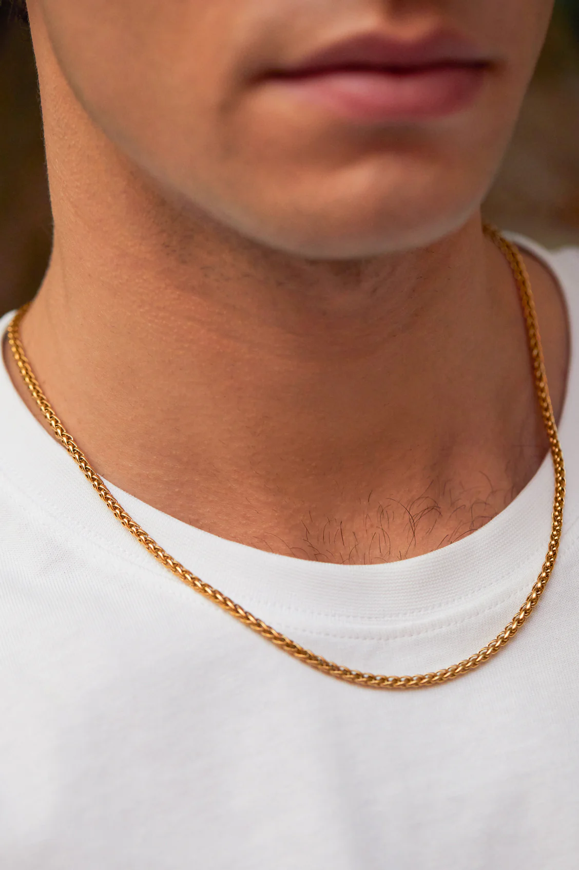 Men's Spiga Chain Necklace - Image 5