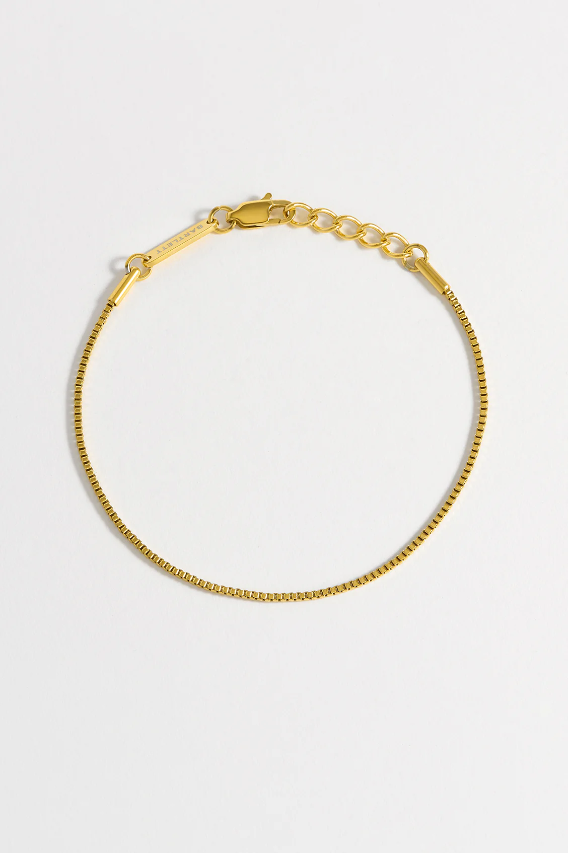 Men's Thin Box Chain Bracelet
