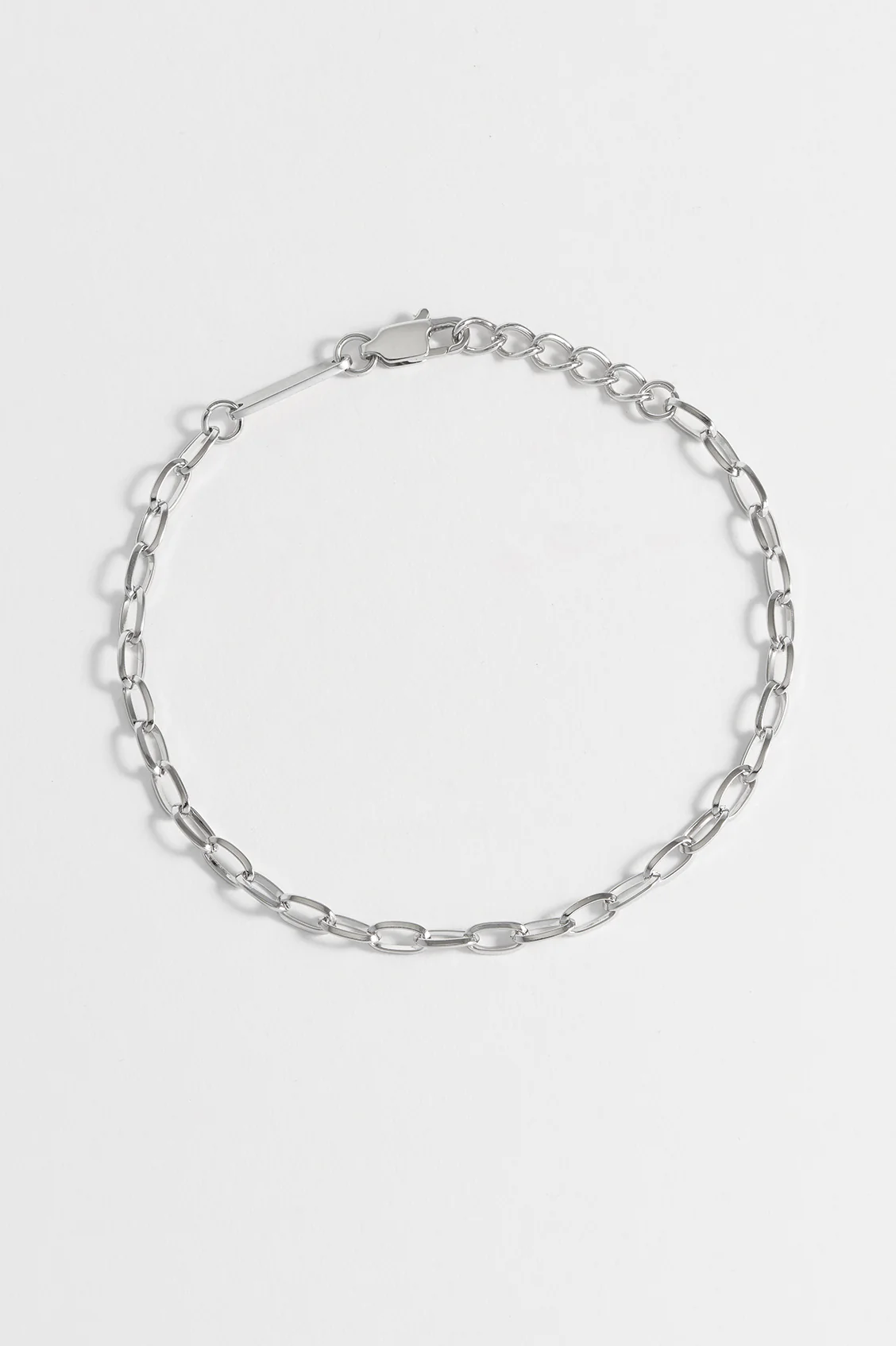 Men's Paperclip Chain Bracelet