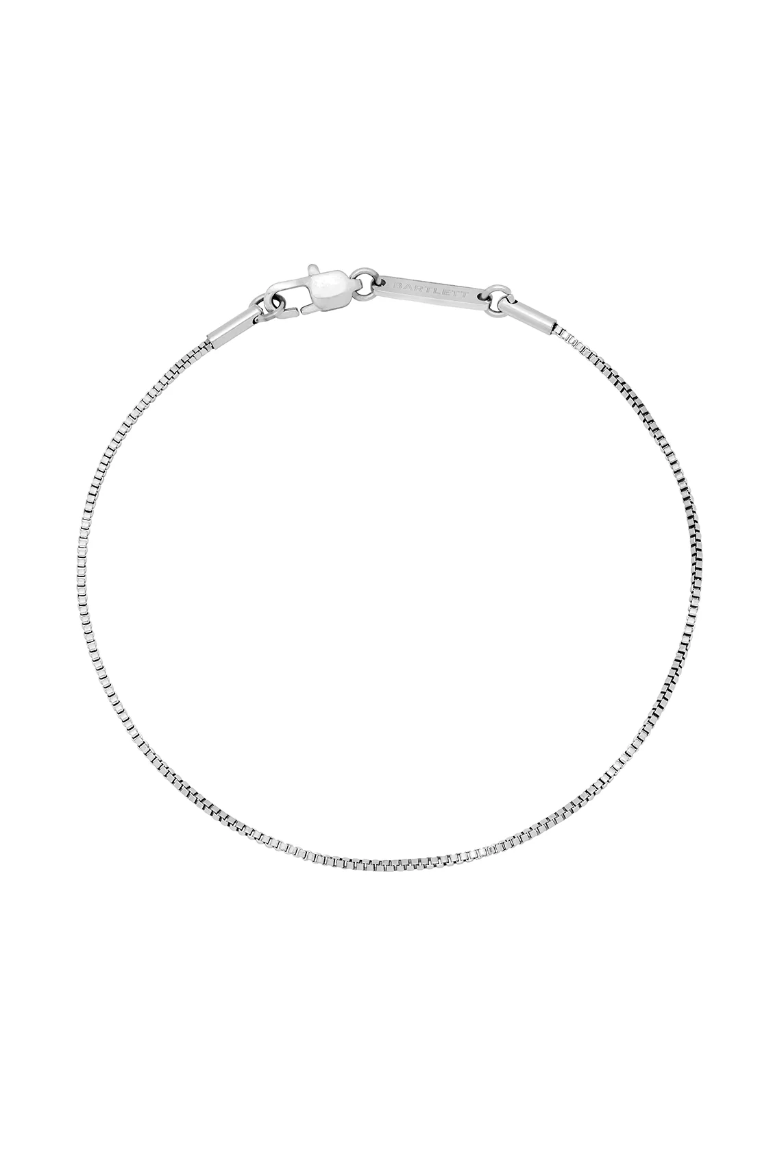 Men's Thin Box Chain Bracelet - Image 3