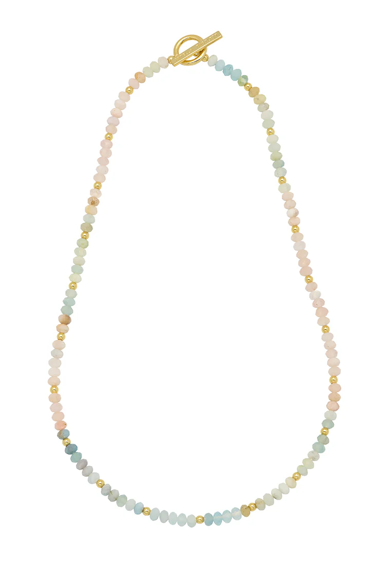 T-Bar Beaded Necklace - Image 3