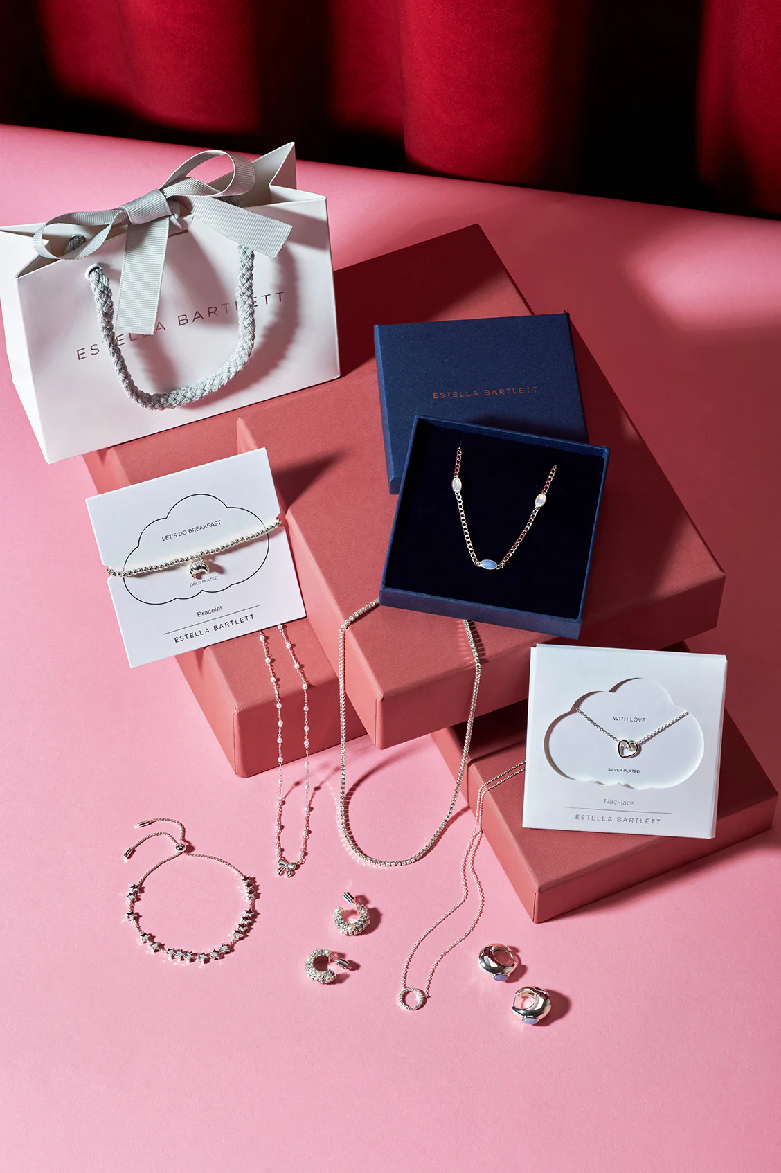 Embellished Pearl and CZ Hoops - Image 5