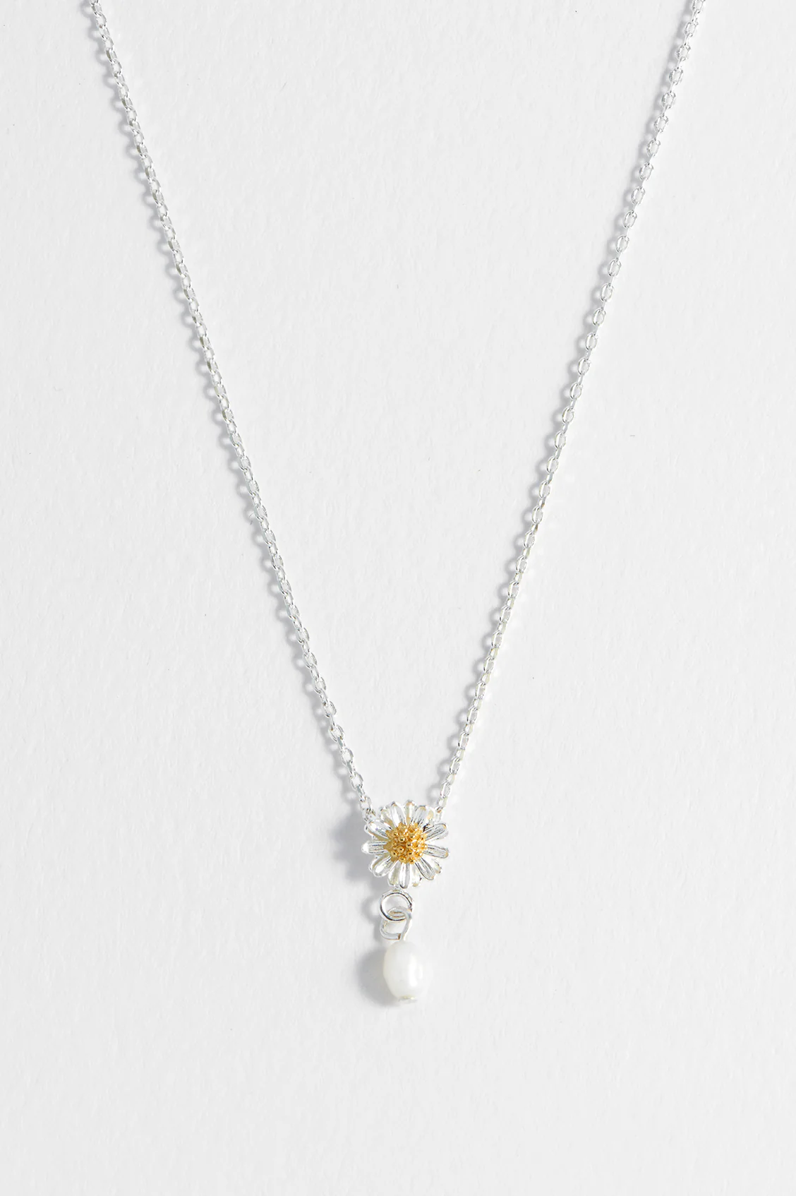 Wildflower Pearl Drop Necklace - Image 6