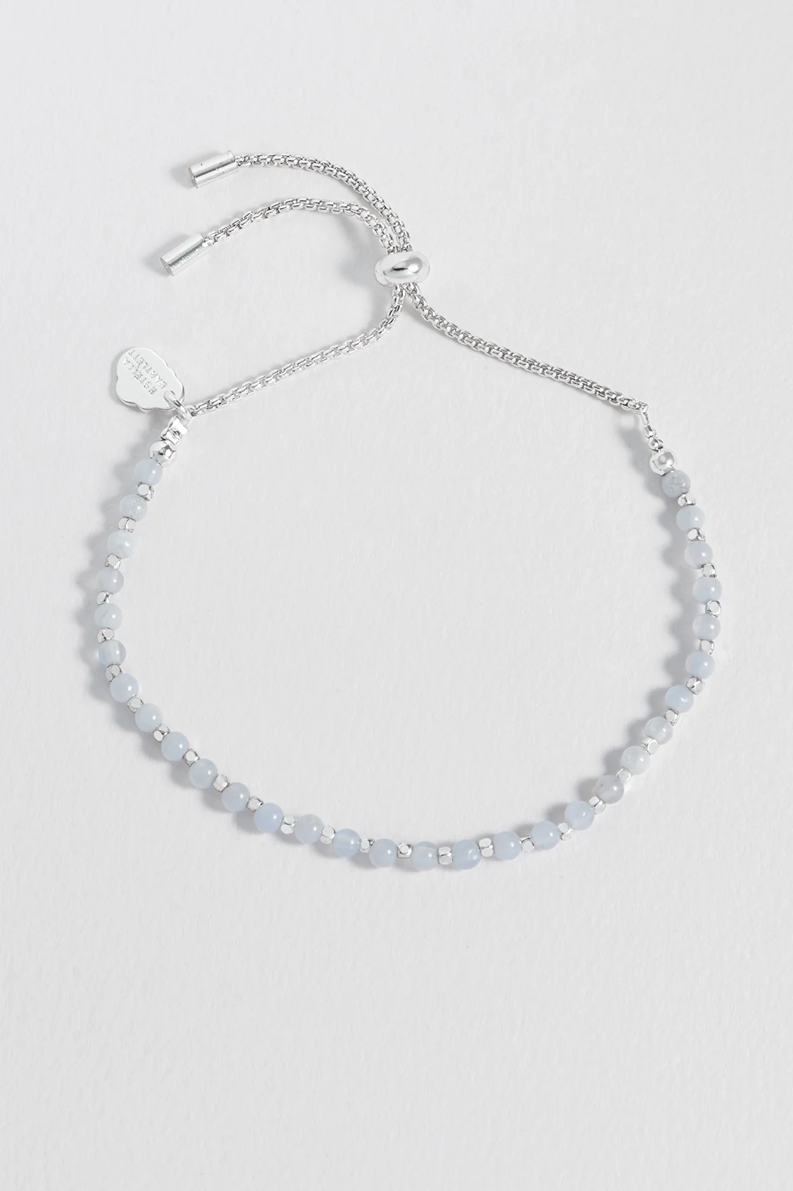 Wellness Blue Lace Agate Gemstone Amelia Bracelet - Image 5