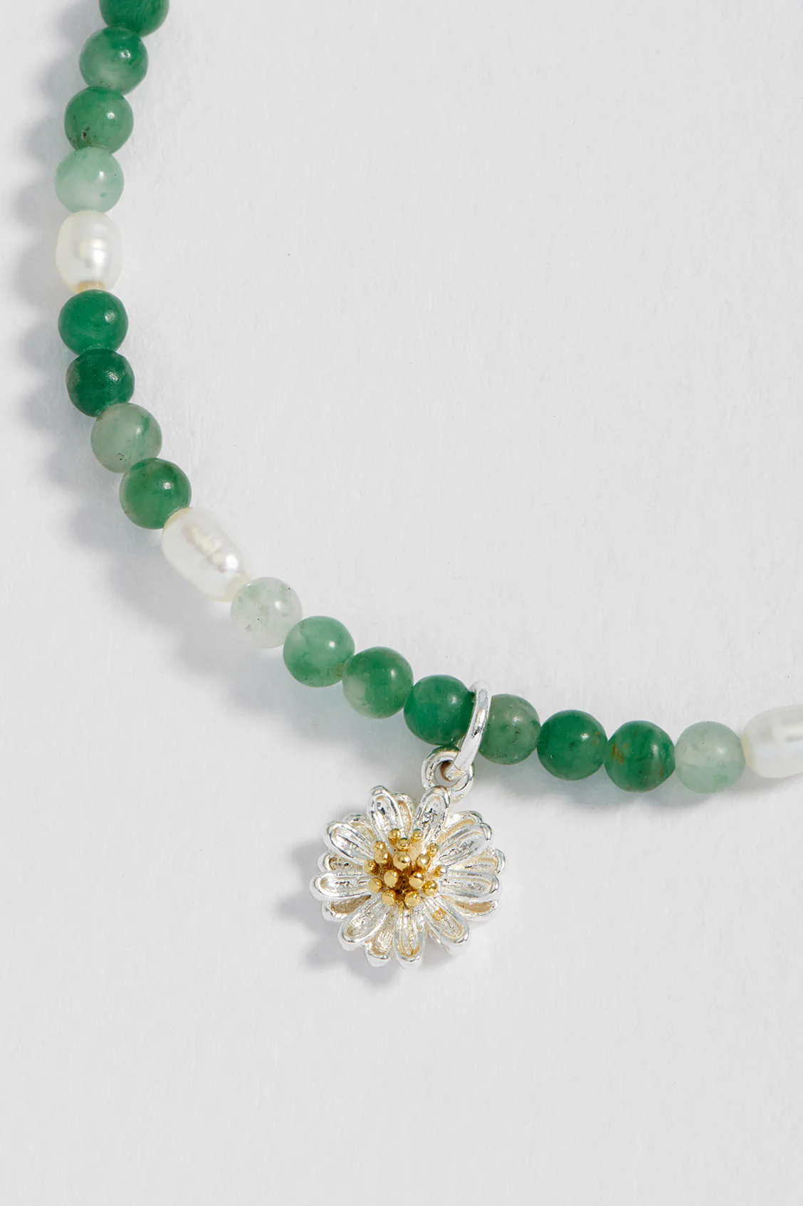 Gemstone and Pearl Wildflower Sienna Bracelet - Image 2