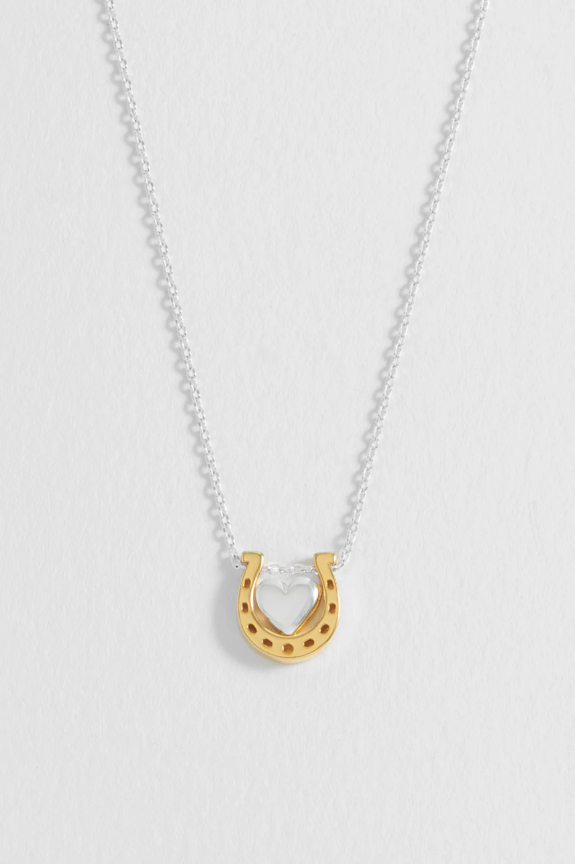 Heart and Horseshoe Necklace - Image 2