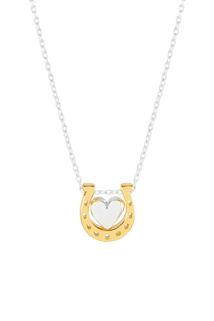 Heart and Horseshoe Necklace - Image 3