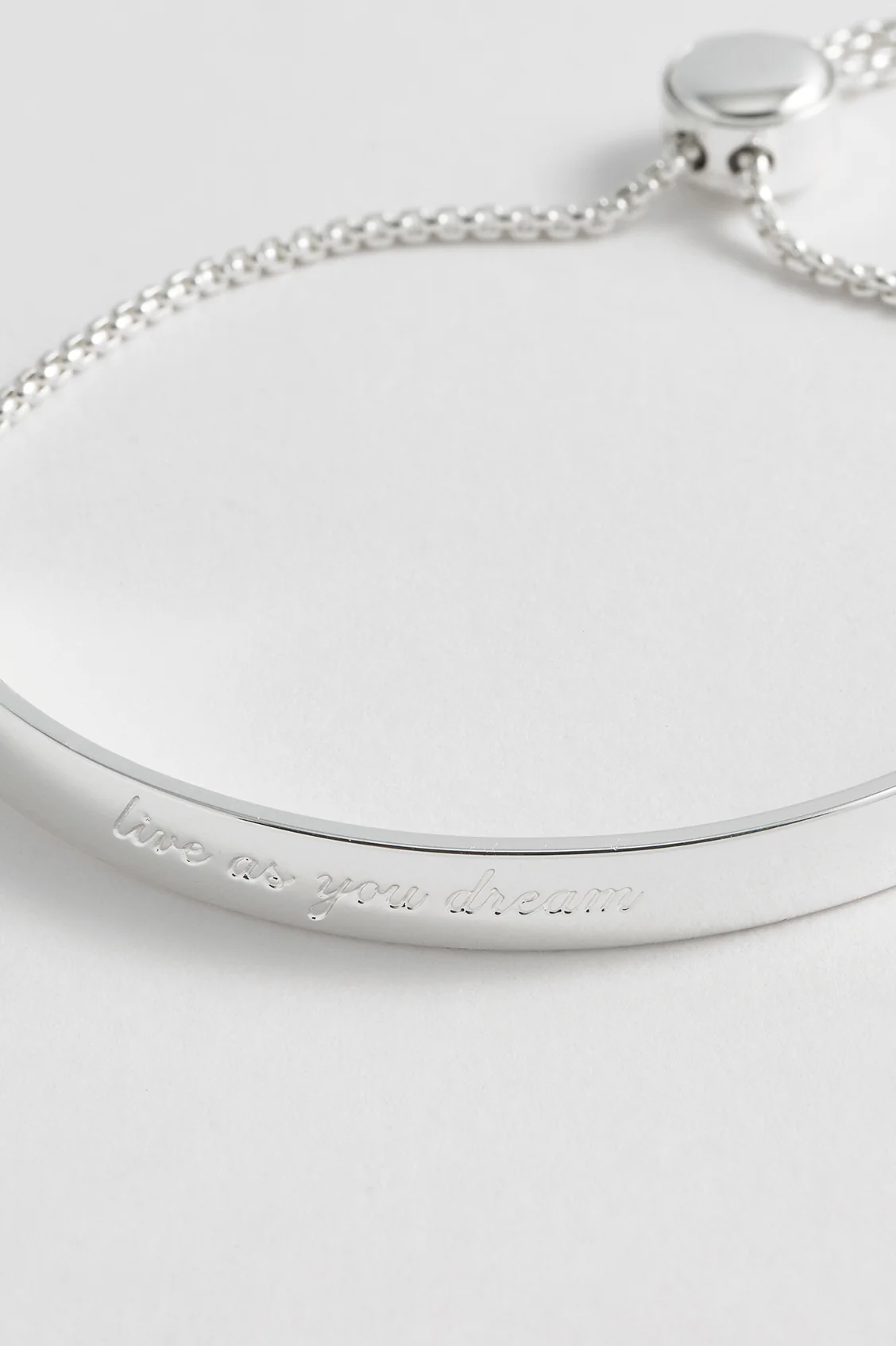 Live As You Dream Slider Bangle