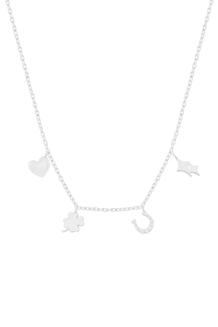 Love and Luck Charm Necklace - Image 3