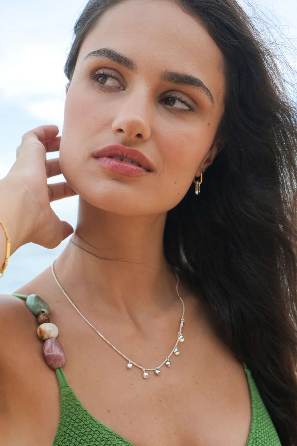 Multi Pebble Necklace - Image 2