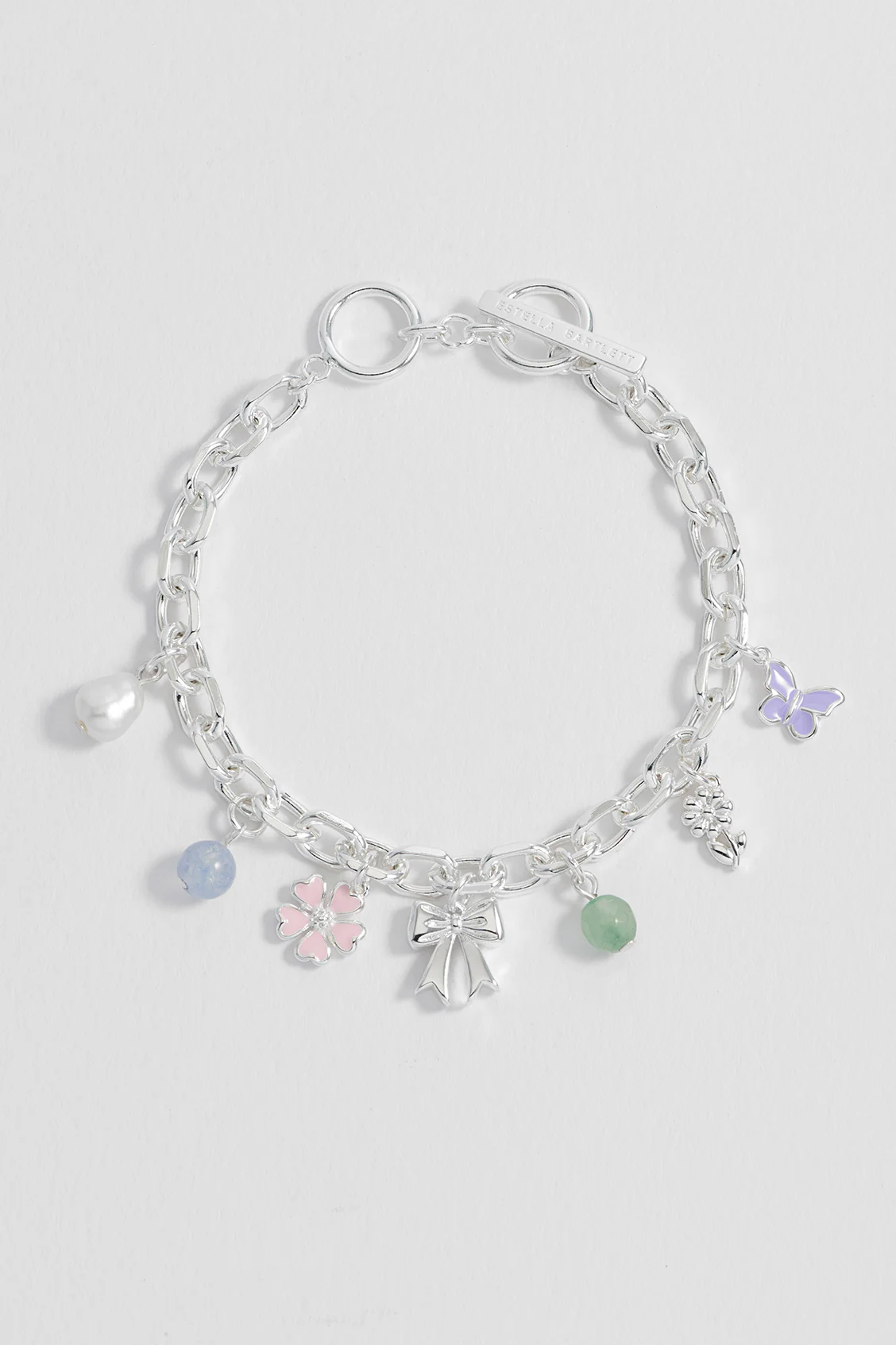 Pastel Charm T-Bar Bracelet - Image 5
